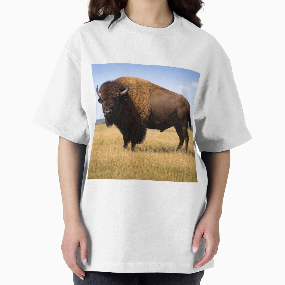 American Bison of the Great Plains by pmah26 T-Shirts, Hoodie, Sweatshirt | BlankRebels.com (Image 2)