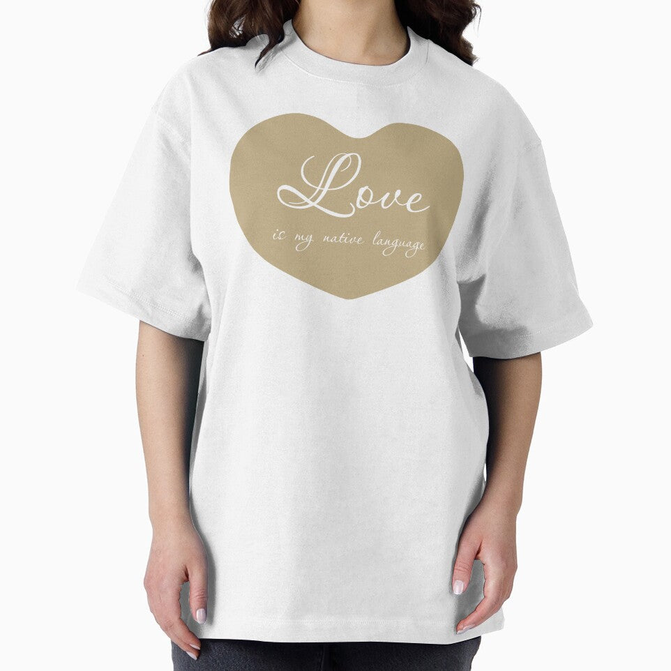 Love is my native language, Unique by villacreativa T-Shirts, Hoodie, Sweatshirt | BlankRebels.com (Image 2)