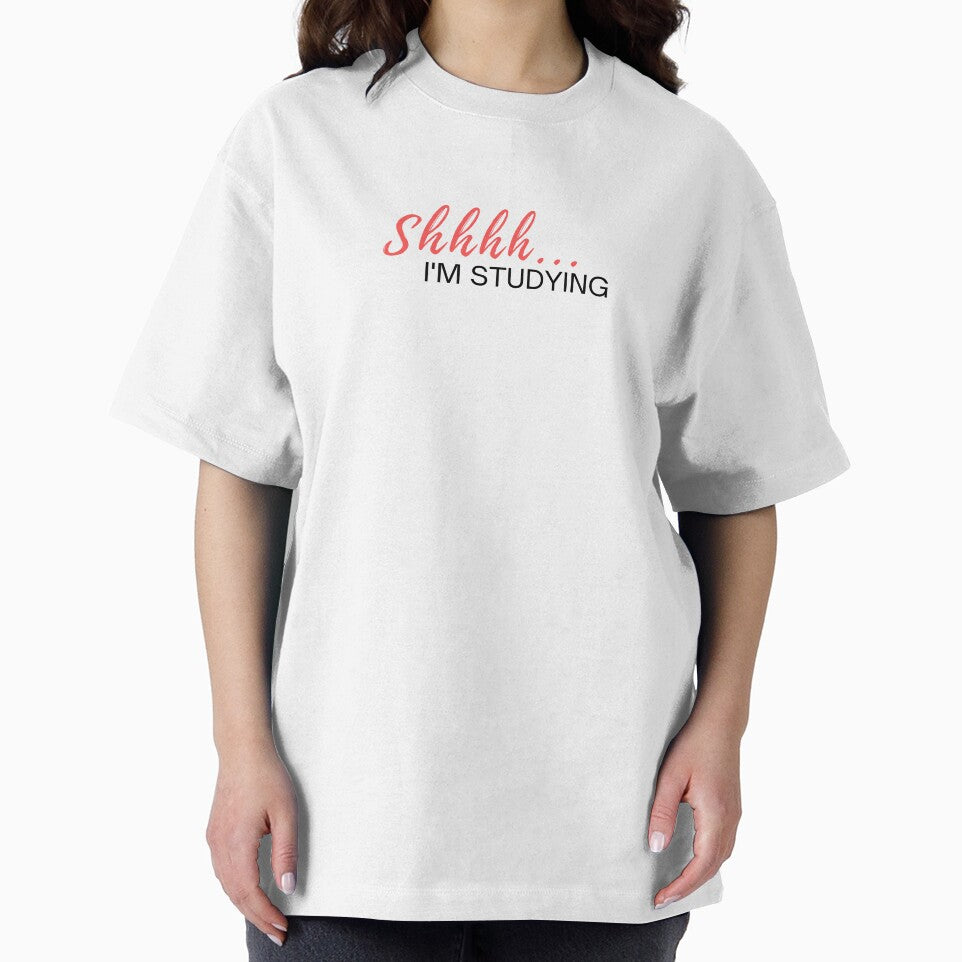 Shhhh... I'm Studying! by PoesyInPrint T-Shirts, Hoodie, Sweatshirt | BlankRebels.com (Image 2)