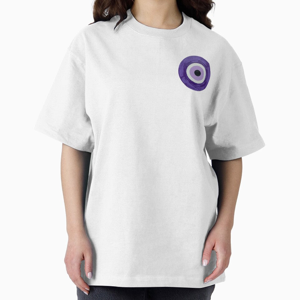 EVIL EYE of Protection Lavender Purple Paint by S-M-P-A T-Shirts, Hoodie, Sweatshirt | BlankRebels.com (Image 2)