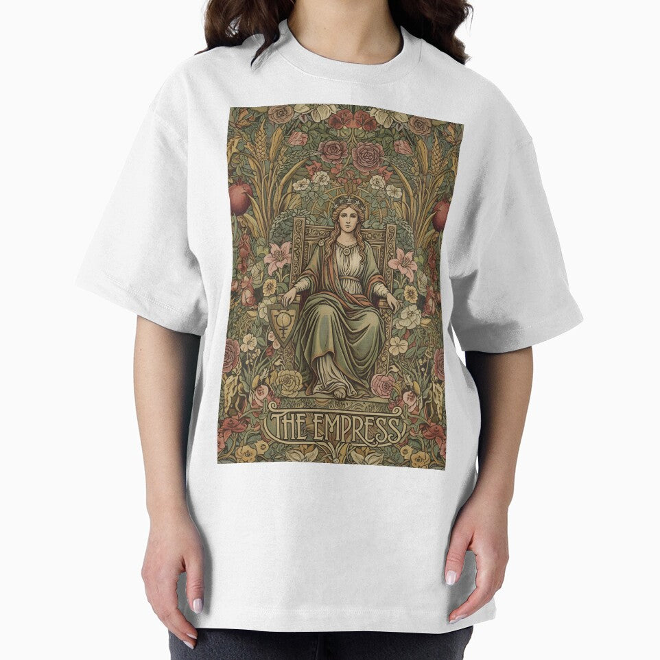Empress Tarot Print | Art Nouveau Wall Art | Vintage Botanical Poster | Spiritual Boho Decor by apixelwall... (Image 2)