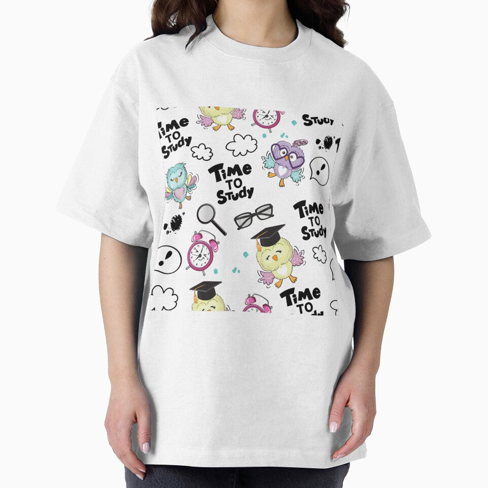 Owl Teacher Seamless Pattern by Vanthuandesign T-Shirts, Hoodie, Sweatshirt | BlankRebels.com (Image 2)