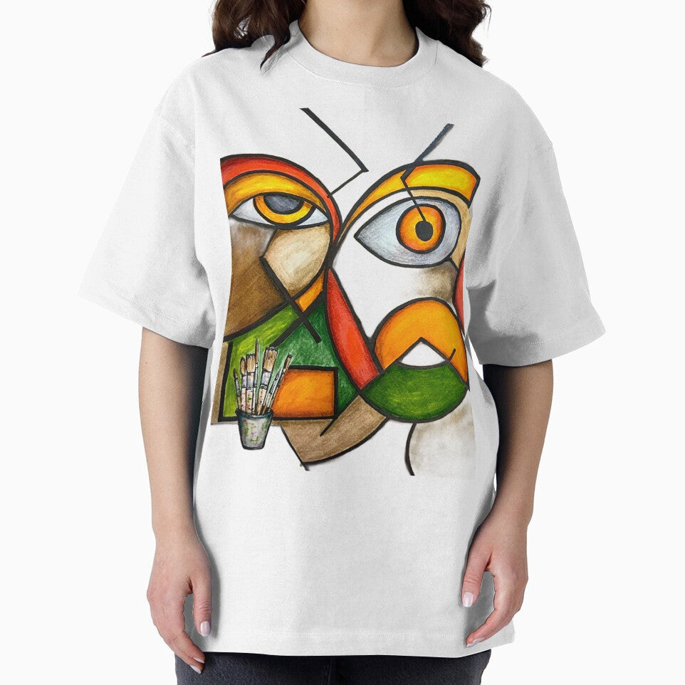 Abstract art using shapes and colour by alexgeiart T-Shirts, Hoodie, Sweatshirt | BlankRebels.com (Image 2)