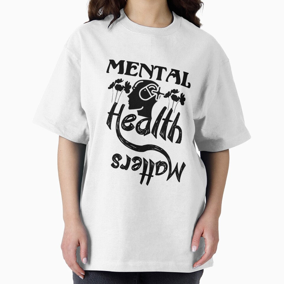 Mental health matters, original slogan,, by Chakilogy T-Shirts, Hoodie, Sweatshirt | BlankRebels.com (Image 2)