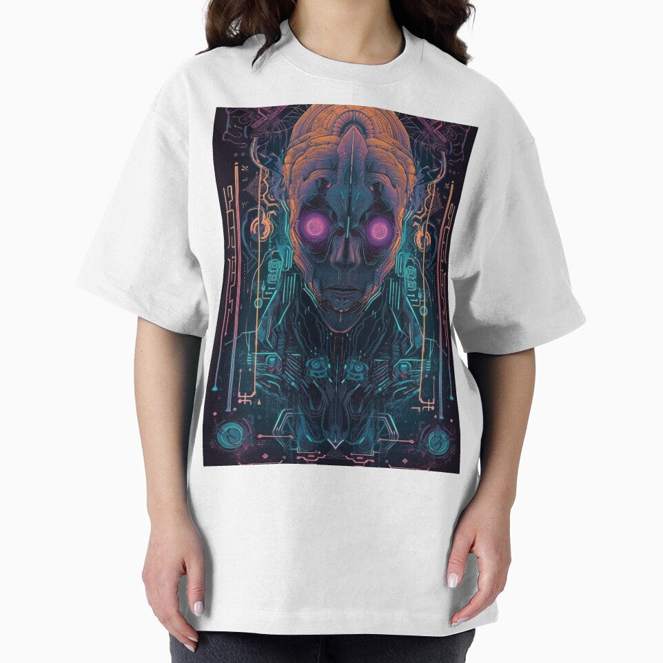 Cyberpunk Tarot #93 by nixlim T-Shirts, Hoodie, Sweatshirt | BlankRebels.com (Image 2)