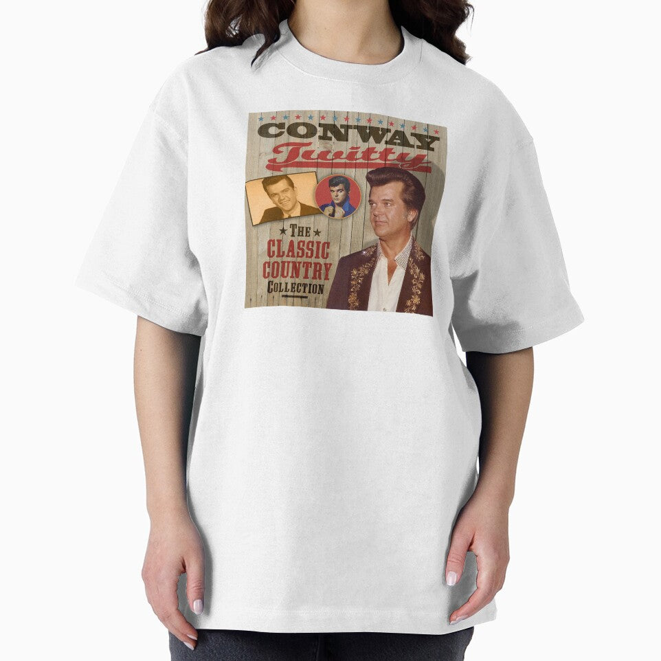 Conway Twitty - The Classic Country Collection by TIGERDAVER T-Shirts, Hoodie, Sweatshirt | BlankRebels.com (Image 2)