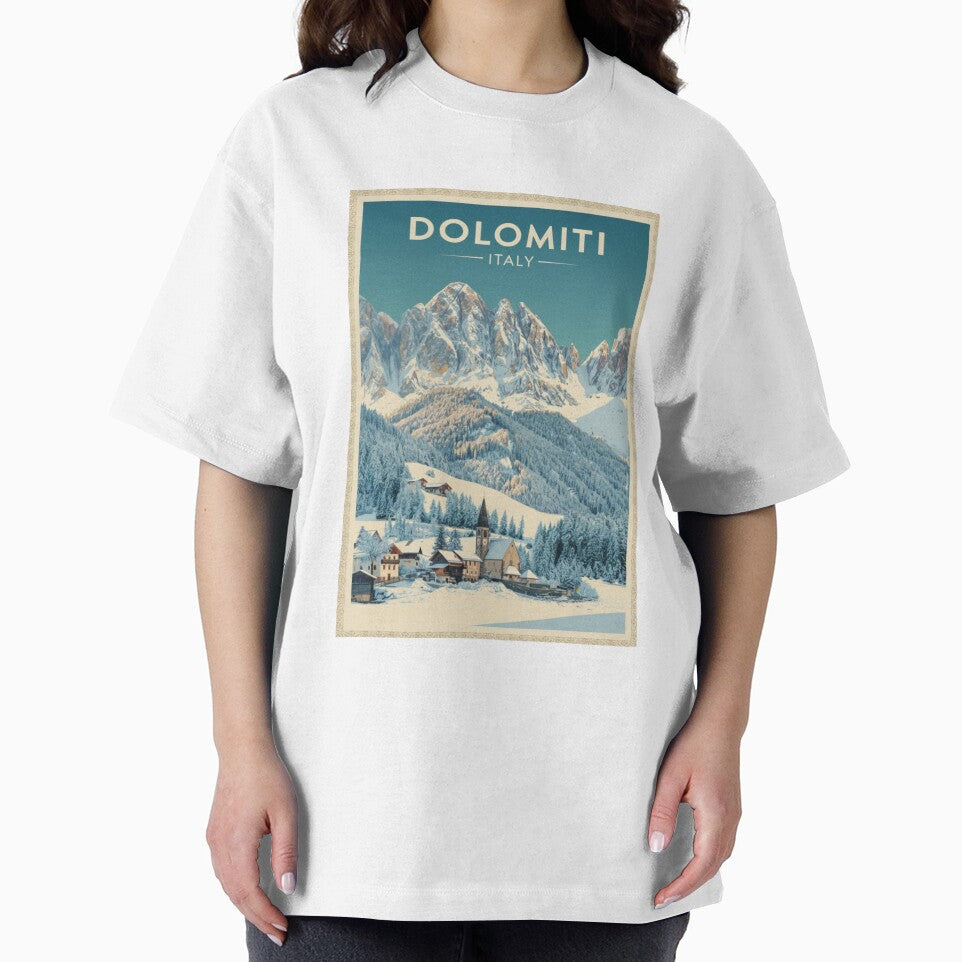 Dolomiti Vintage Travel Art Mountain Italy T-Shirts, Hoodie, Sweatshirt