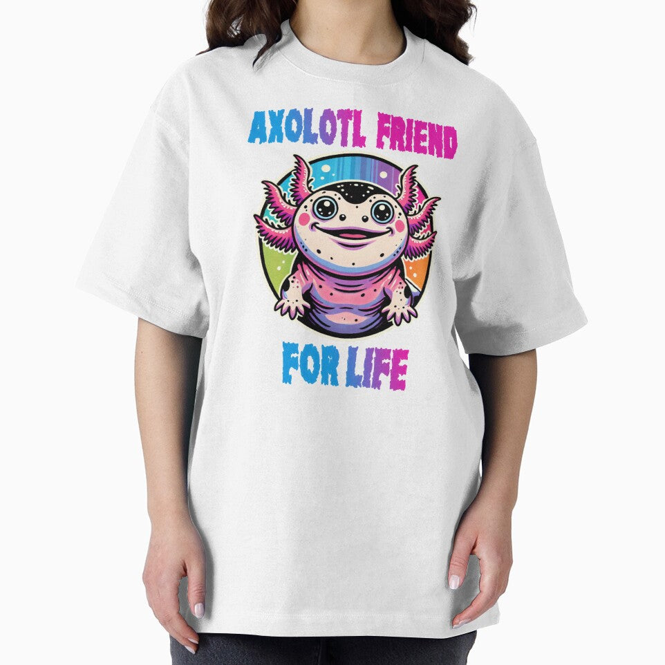 Axolotl Friend for Life by RetroPop23 T-Shirts, Hoodie, Sweatshirt | BlankRebels.com (Image 2)