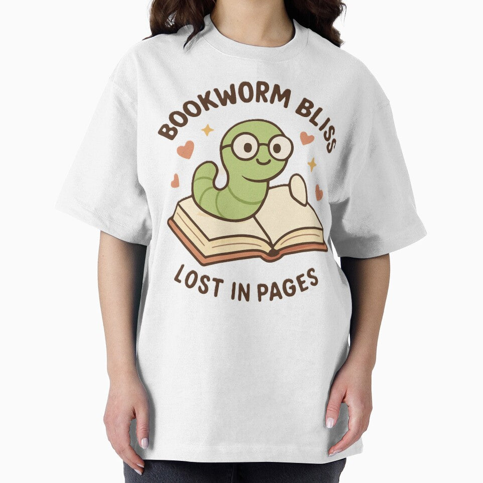 Bookworm - Books lover by GUNAPRIYAA T-Shirts, Hoodie, Sweatshirt | BlankRebels.com (Image 2)