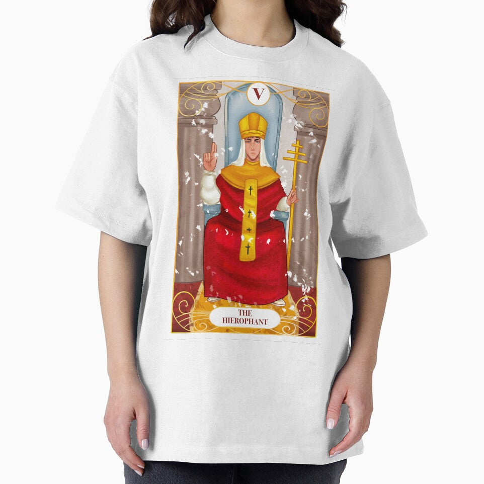 Hierophant Tarot Card by Kenzie Glass T-Shirts, Hoodie, Sweatshirt | BlankRebels.com (Image 2)