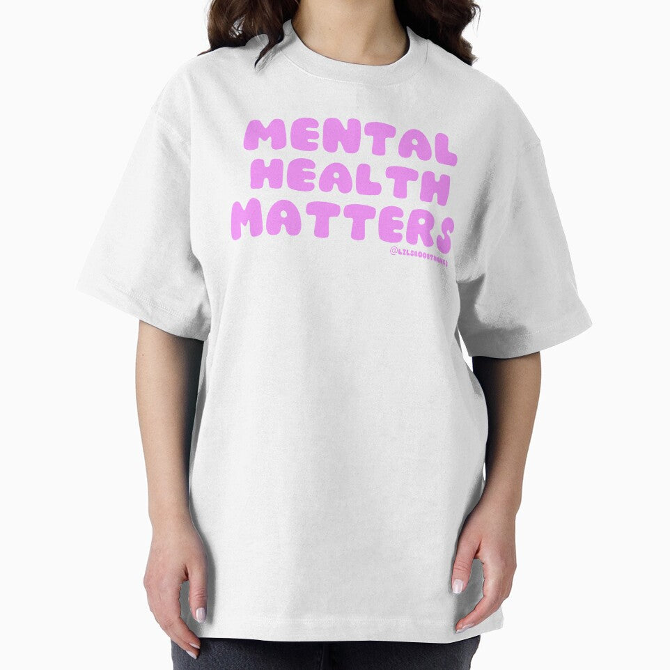 Mental Health Matters. v2 | lilsboobthangs by lilsboobthangs T-Shirts, Hoodie, Sweatshirt | BlankRebels.com (Image 2)