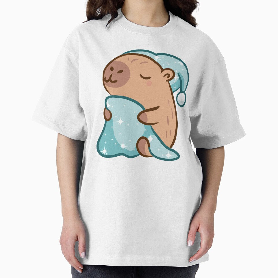 Comfy Capybara: Sweet Dreams & Starry Blankets by LYAN-STORE T-Shirts, Hoodie, Sweatshirt | BlankRebels.com (Image 2)