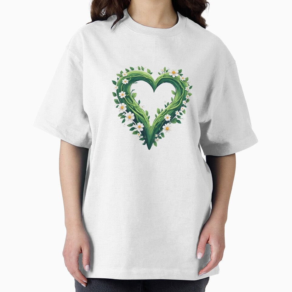 Green Love And Vine Heart by Greenway Creations T-Shirts, Hoodie, Sweatshirt | BlankRebels.com (Image 2)
