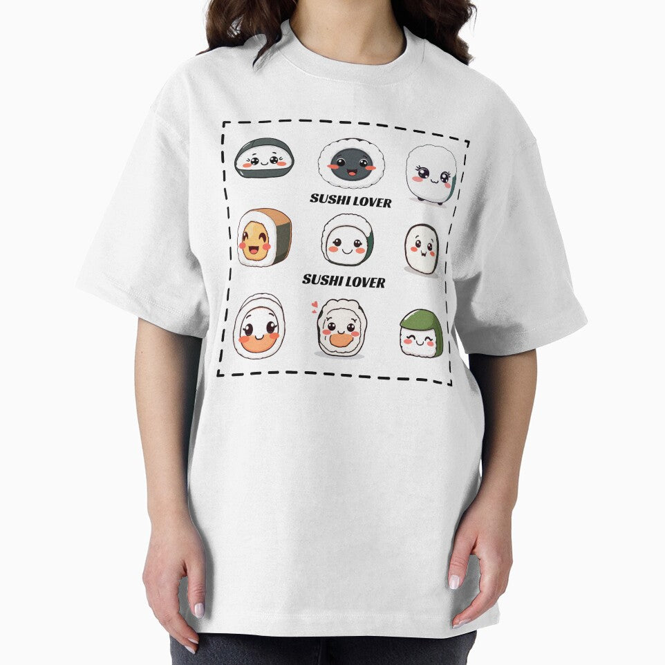 Kawaii Sushi Lover - Cute Sushi Characters Design by monjamm T-Shirts, Hoodie, Sweatshirt | BlankRebels.com (Image 2)