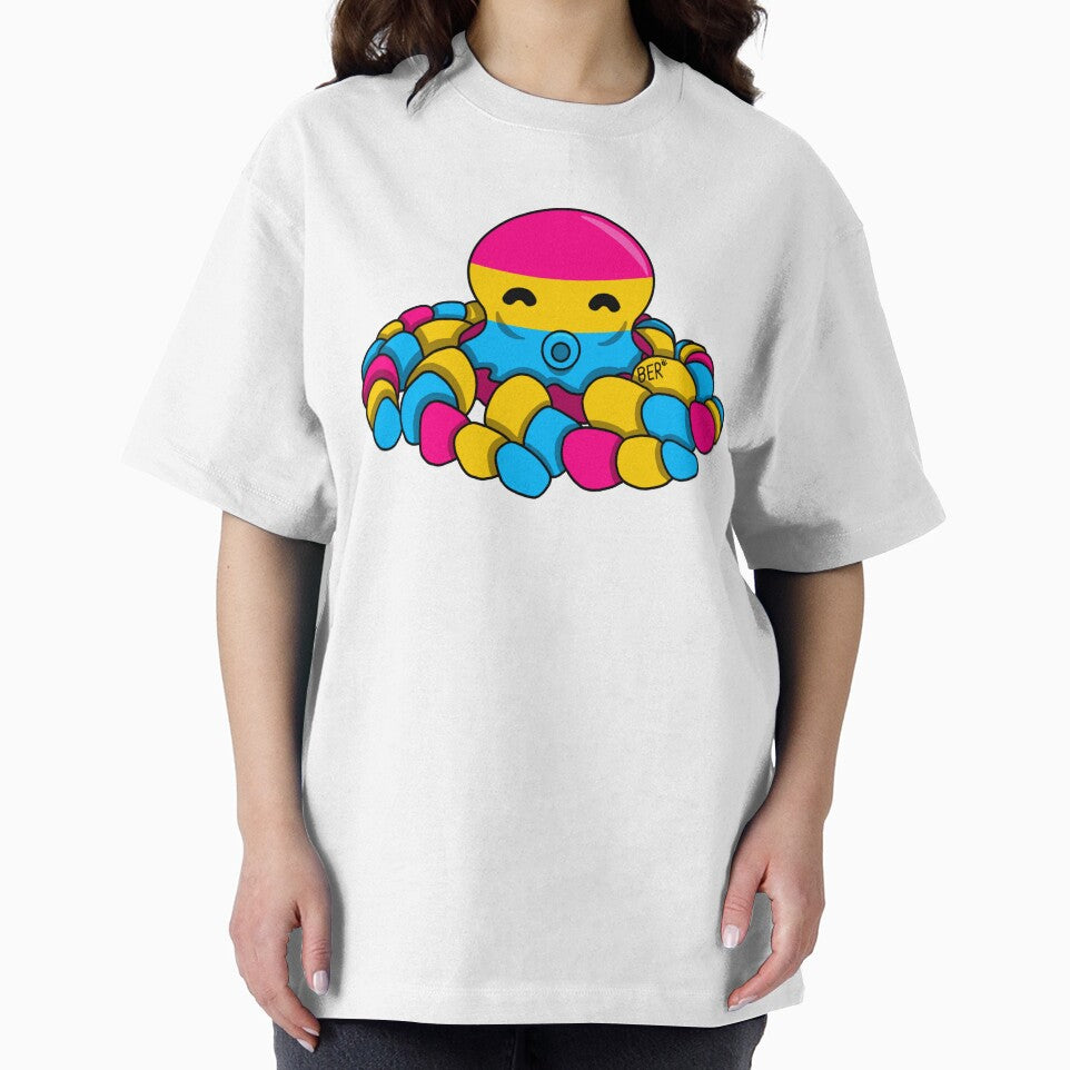 Pansexual Pride Fidget Octopus by SentABear T-Shirts, Hoodie, Sweatshirt | BlankRebels.com (Image 2)