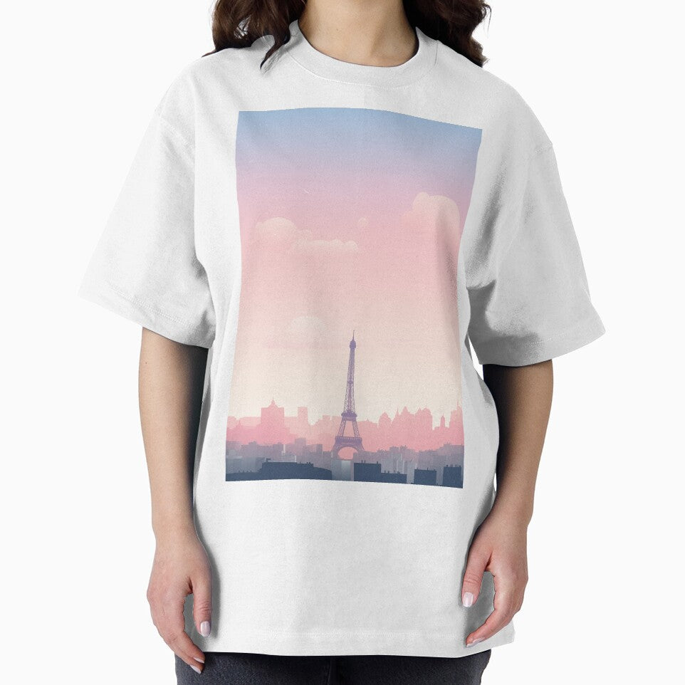 Paris minimalist skyline by CreatifStudios T-Shirts, Hoodie, Sweatshirt | BlankRebels.com (Image 2)