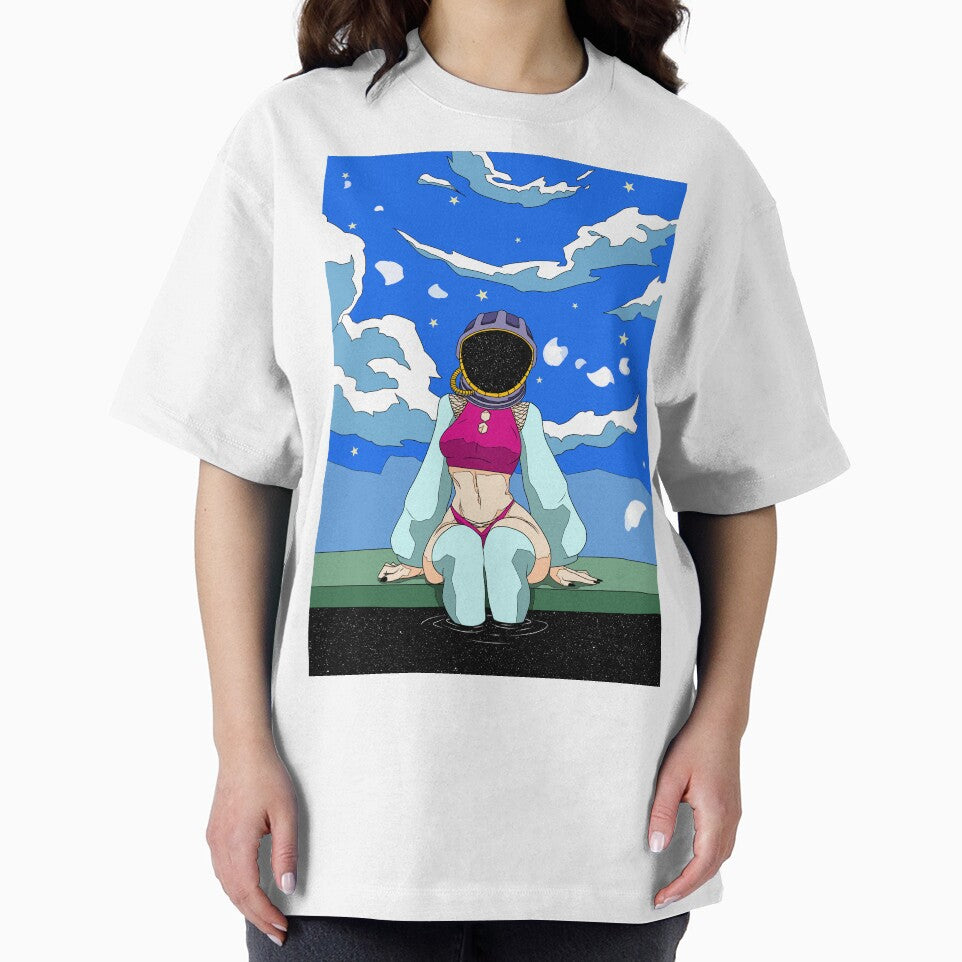Astronaut Girl by PinkyMooon T-Shirts, Hoodie, Sweatshirt | BlankRebels.com (Image 2)