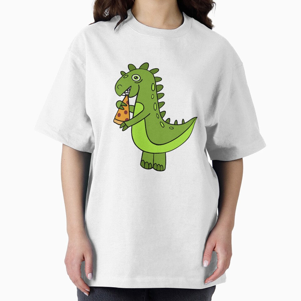 Dinosaur Pizza by Sartoris Art T-Shirts, Hoodie, Sweatshirt | BlankRebels.com (Image 2)