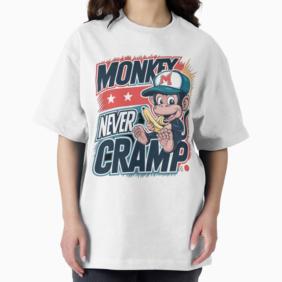 Monkey Never Cramp - Funny Quote Bananas 2 by Almanzalbert T-Shirts, Hoodie, Sweatshirt | BlankRebels.com (Image 2)