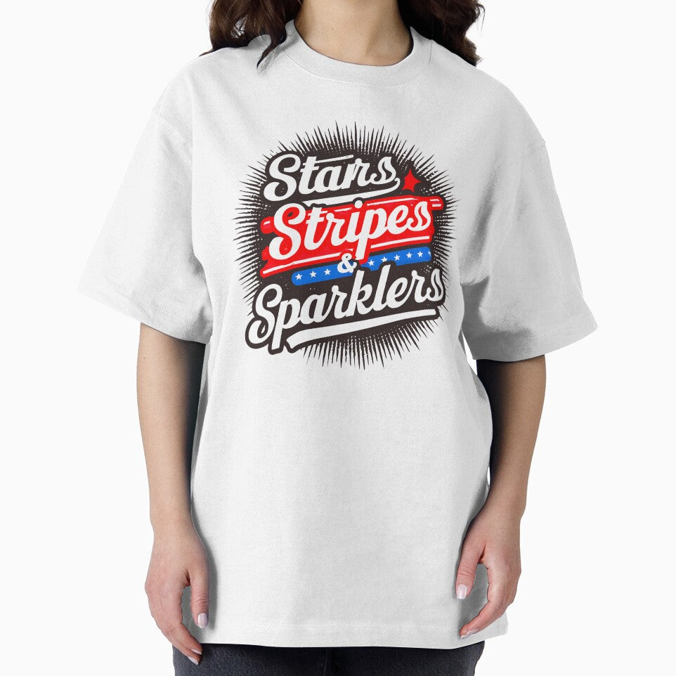 Stars, Stripes, and Sparklers: Celebrating Independence Day by SplashTastic T-Shirts, Hoodie, Sweatshirt (Image 2)