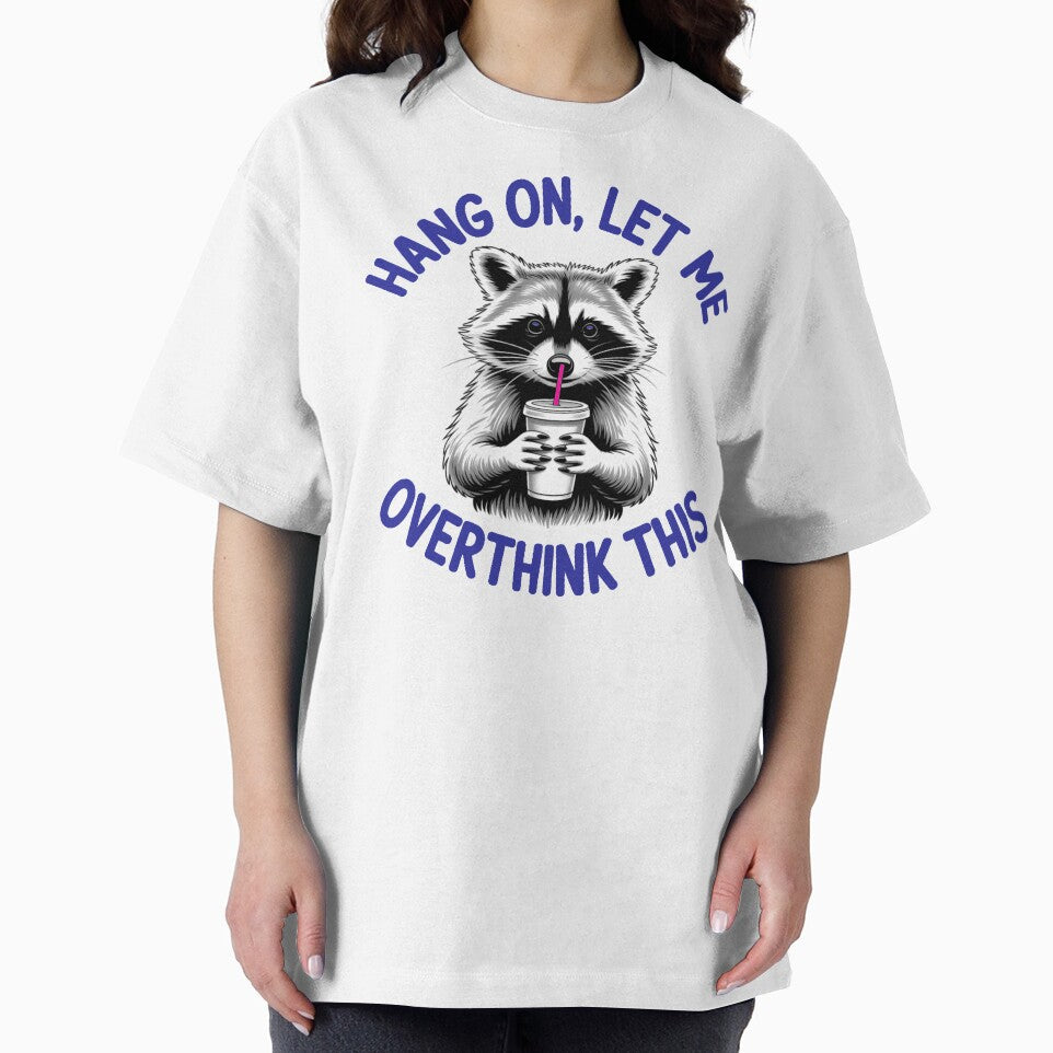 Overthinking Racoon by CharlottePlaceArt T-Shirts, Hoodie, Sweatshirt | BlankRebels.com (Image 2)