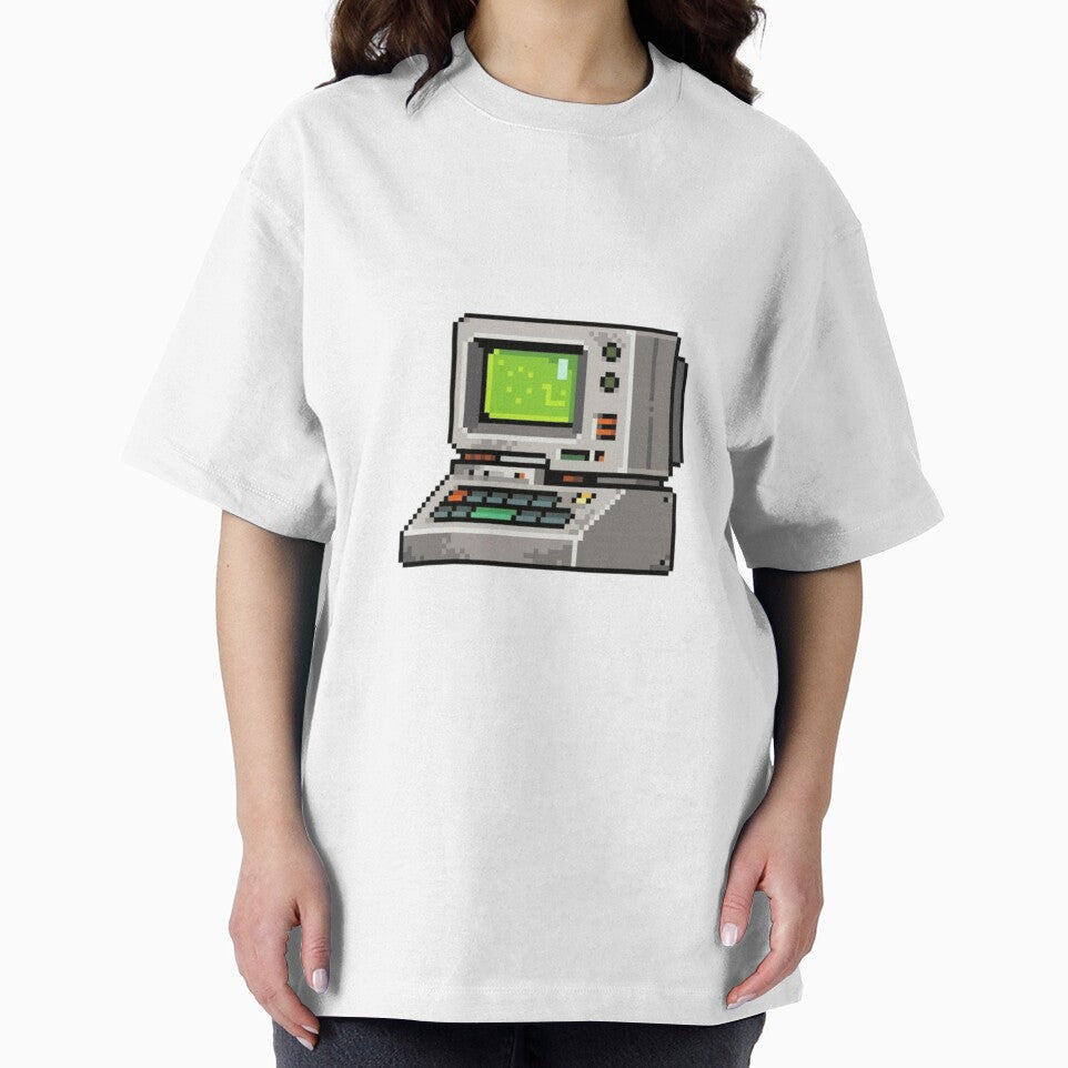 Retro old computer pixel design by FrostCore1