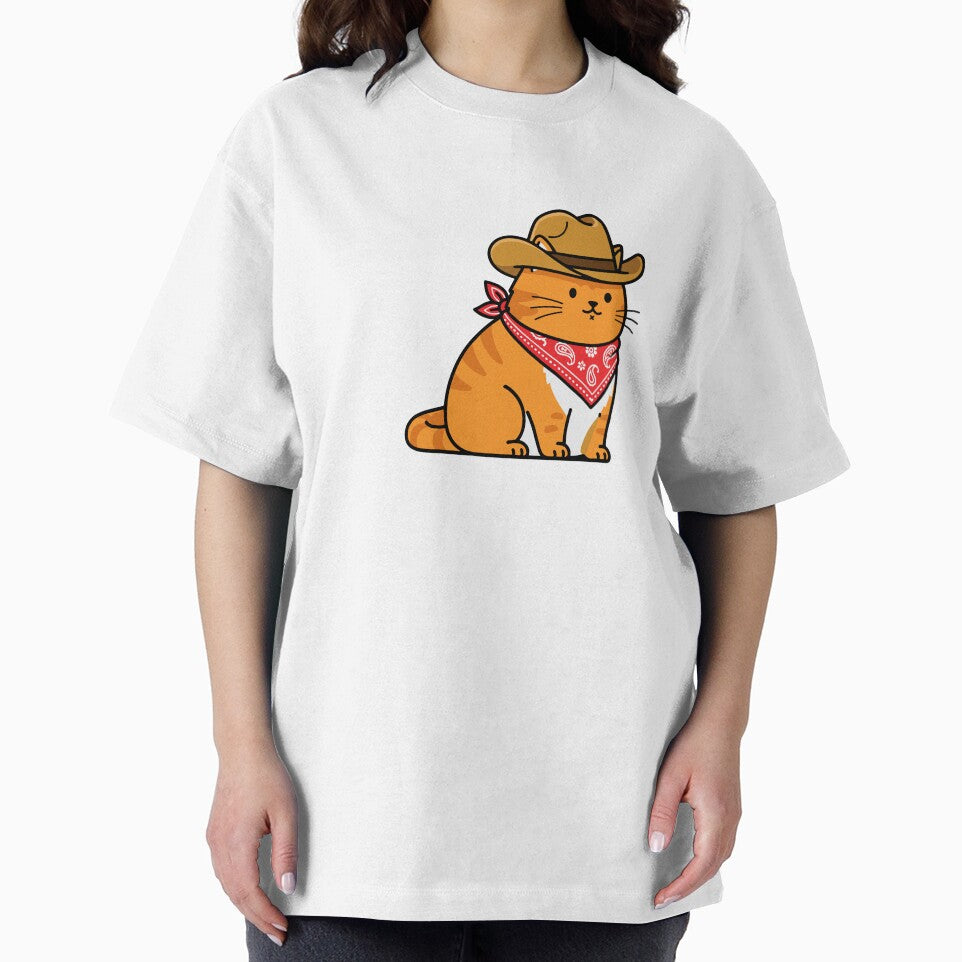 Western Cowboy Orange Cat by PopStars1993 T-Shirts, Hoodie, Sweatshirt | BlankRebels.com (Image 2)