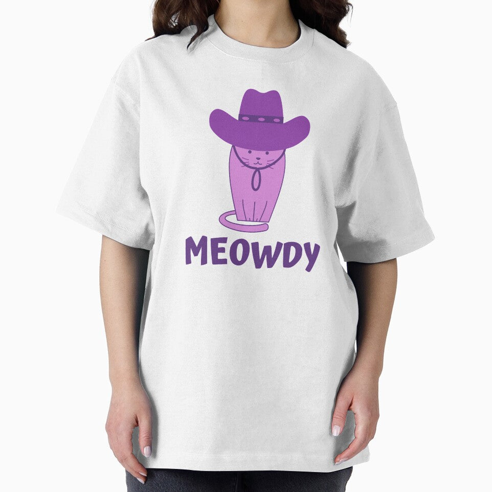 Meowdy by hectorgool T-Shirts, Hoodie, Sweatshirt | BlankRebels.com (Image 2)