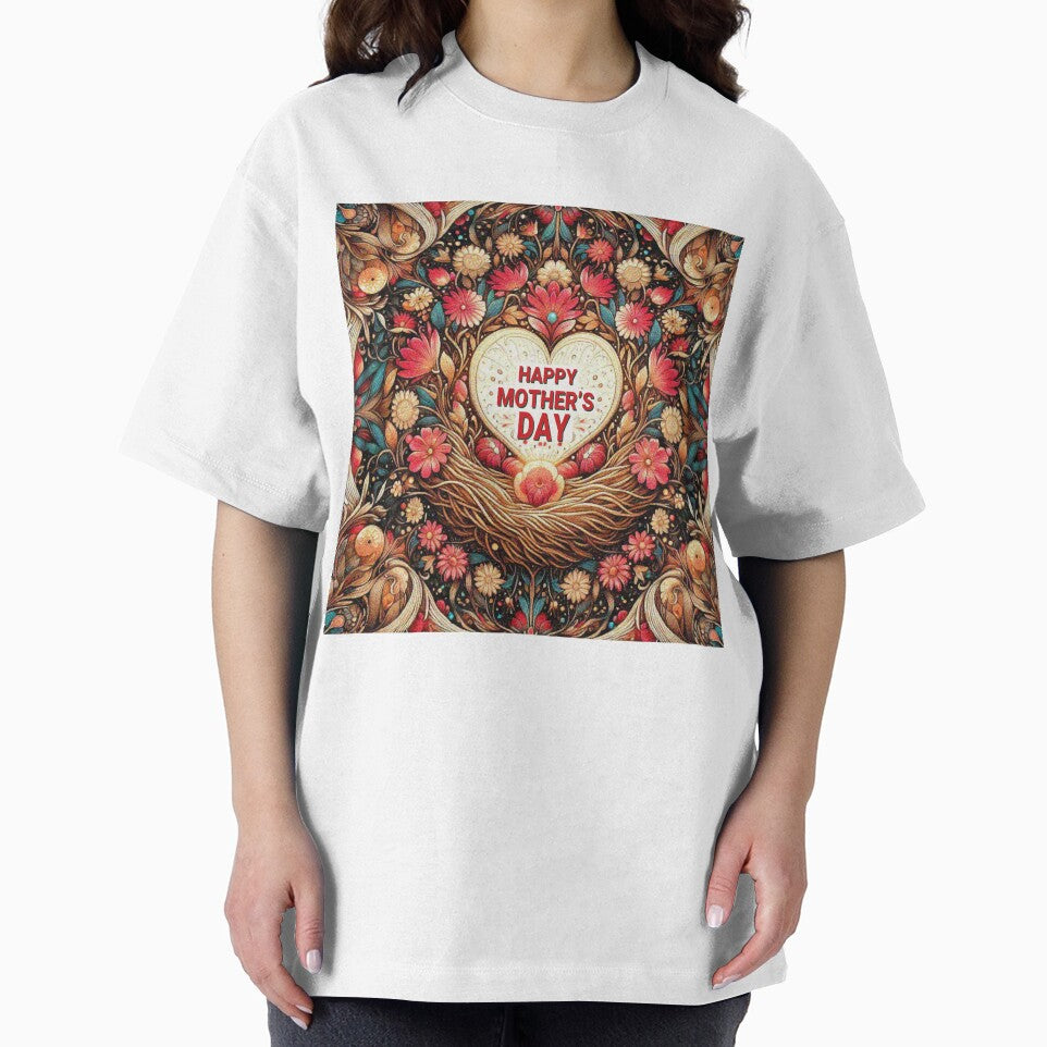 Happy Mothers Day Nest floral by Illuministique T-Shirts, Hoodie, Sweatshirt | BlankRebels.com (Image 2)