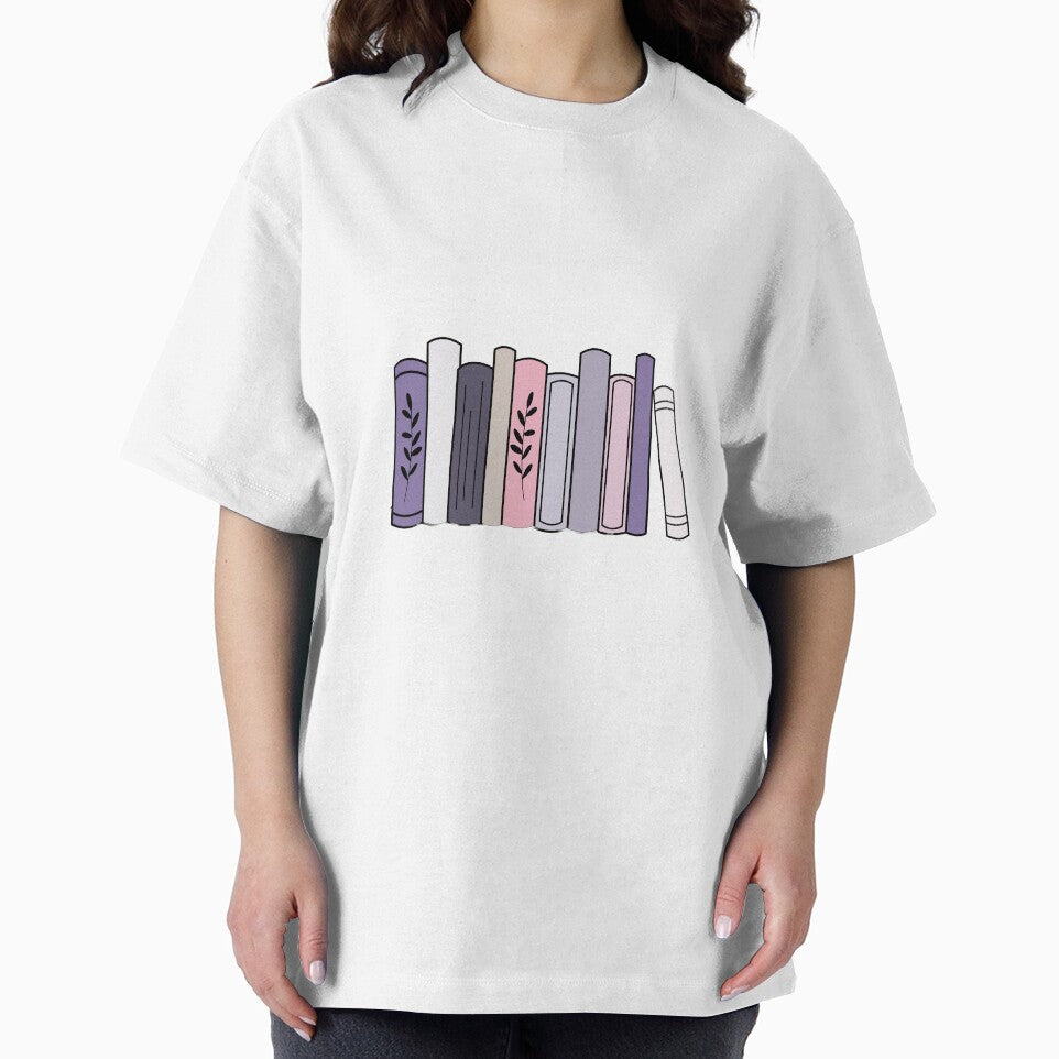 Purple Book Shelf by lollydesigned T-Shirts, Hoodie, Sweatshirt | BlankRebels.com (Image 2)