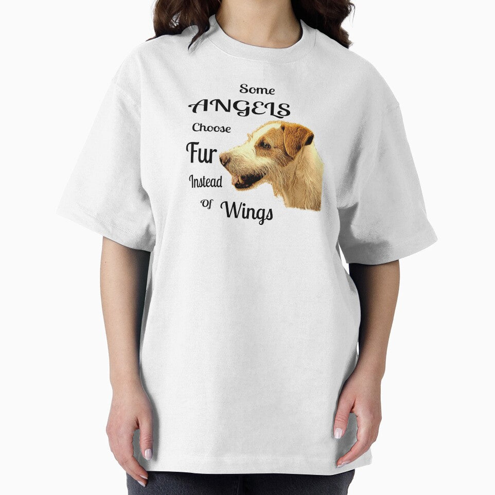 Some Angels Choose Fur Instead Of Wings-Jack Russell Dog Image by KaloraDesigns