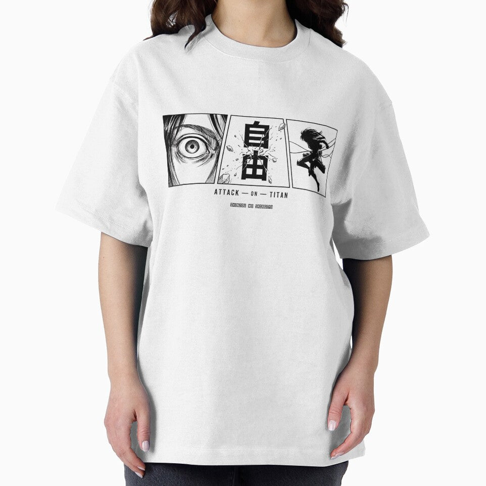 Attack On Titan Manga Panel Shirt by Raven Studios