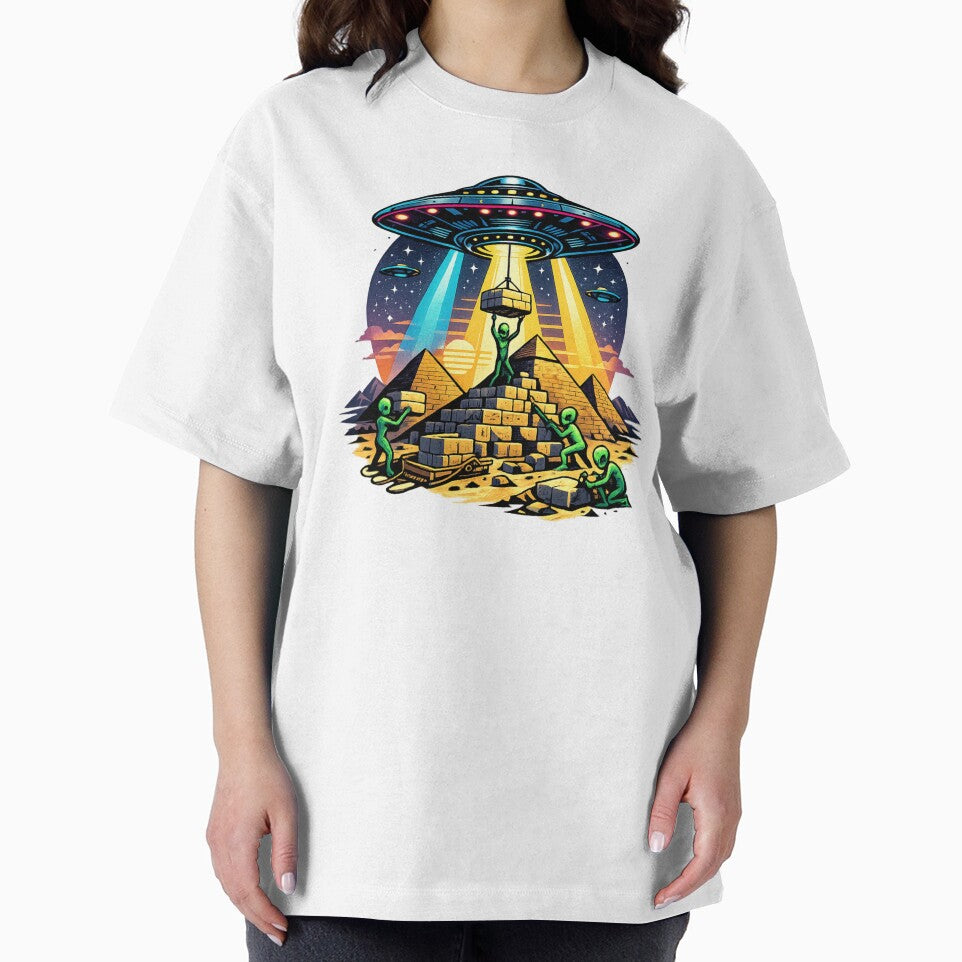 Alien Egypt's Pyramids by redsharkuk