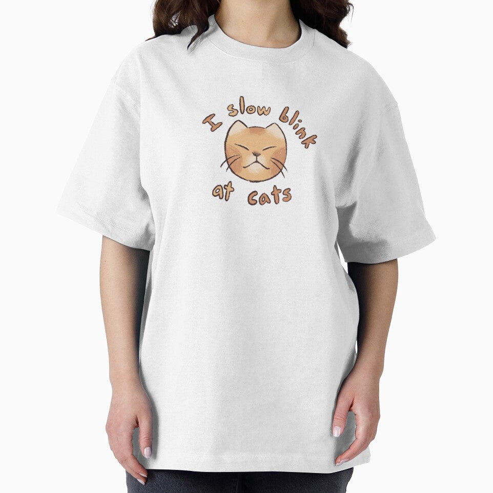 I slow blink at cats! by Rainbun T-Shirts, Hoodie, Sweatshirt | BlankRebels.com (Image 2)
