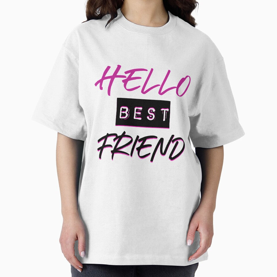 Hello Best Friend design by PinkArtDesigns T-Shirts, Hoodie, Sweatshirt | BlankRebels.com (Image 2)