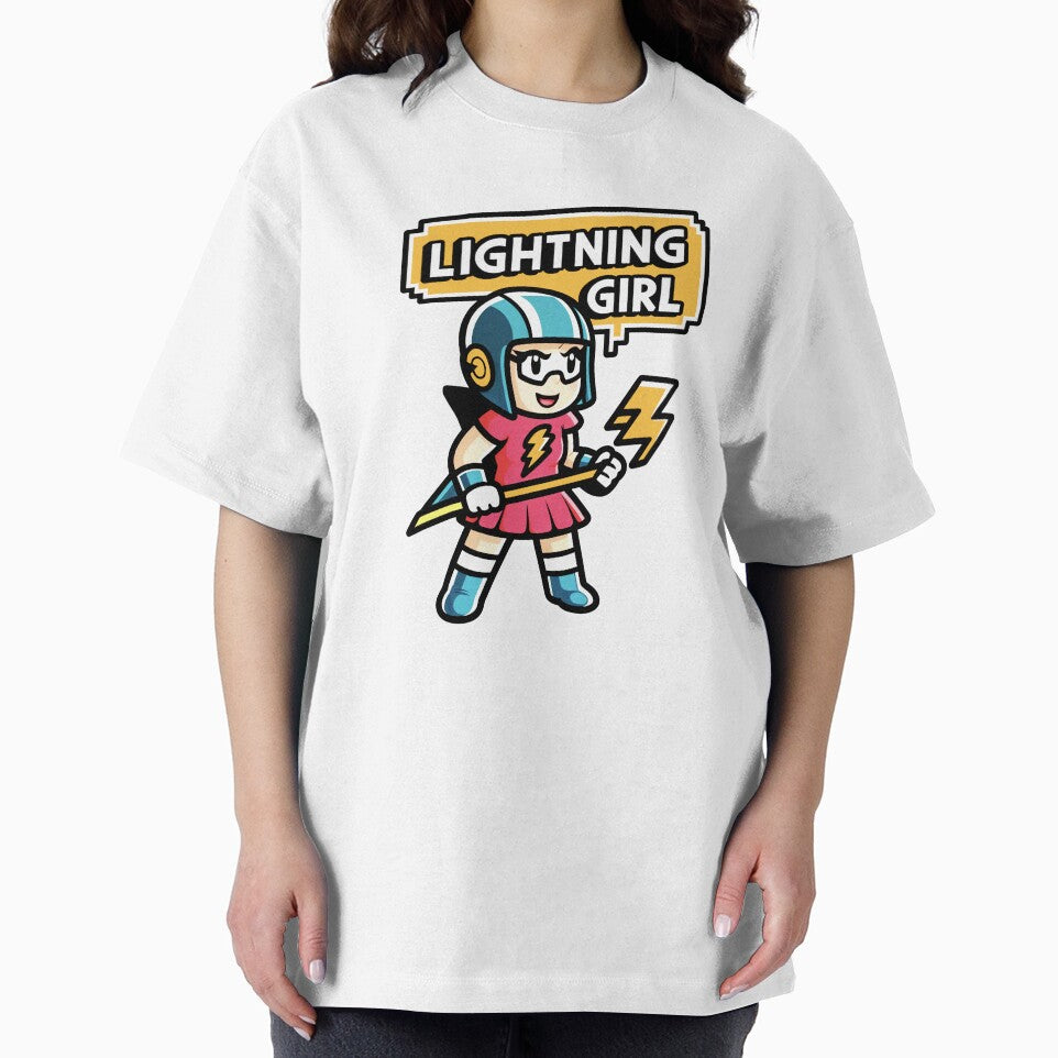 LIGHTNING GIRL: Striking with Power and Speed! by SplashTastic T-Shirts, Hoodie, Sweatshirt | BlankRebels.com (Image 2)