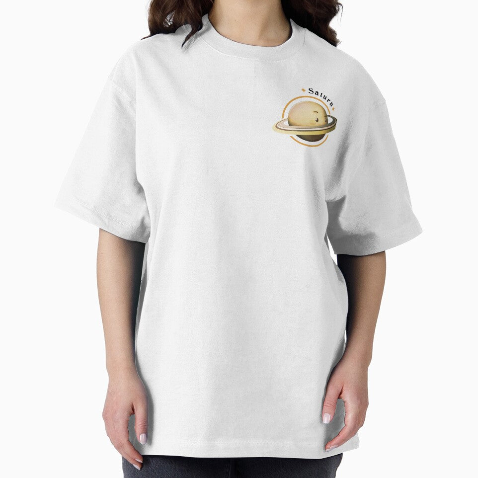 Saturn Planet of Solar System to Pack little cute kawaii - learn astronomy gift by celestevolta T-Shirts,... (Image 2)