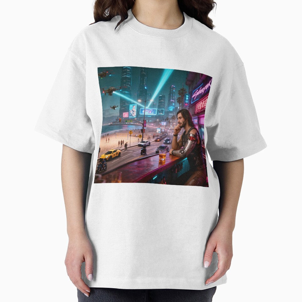 Cyberpunk Beach by aykiradesigns