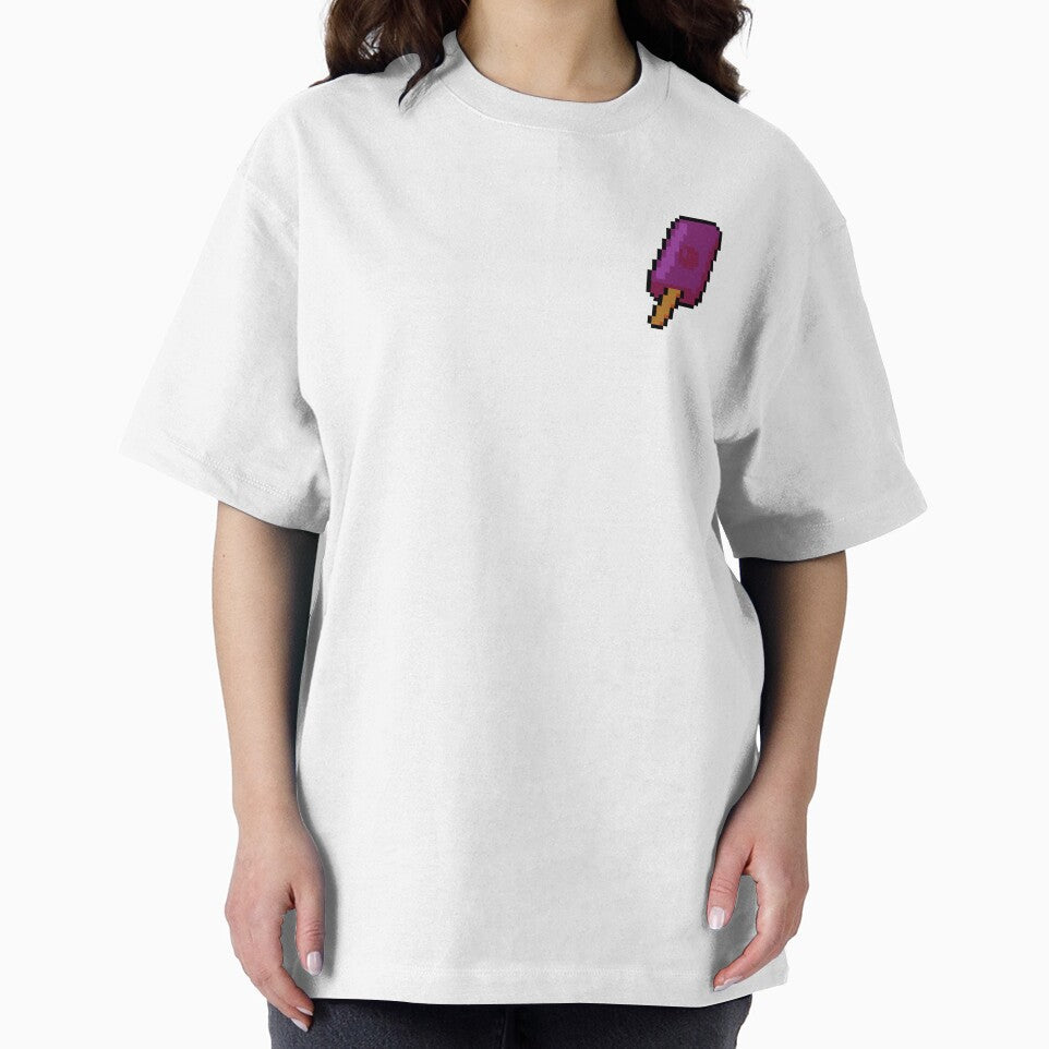 Pixel Grape popsicle - pixel food art by LittleFoodShop