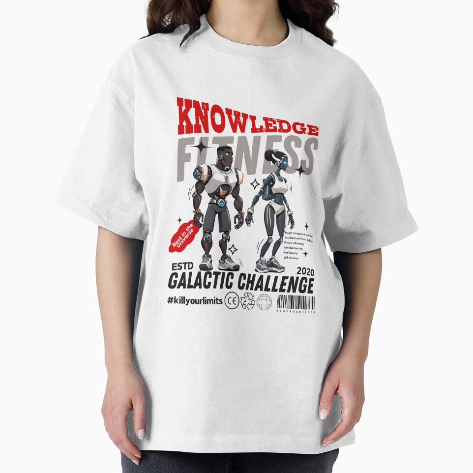Knowledge fitness : galactic challenge by Peerless-Prime T-Shirts, Hoodie, Sweatshirt | BlankRebels.com (Image 2)