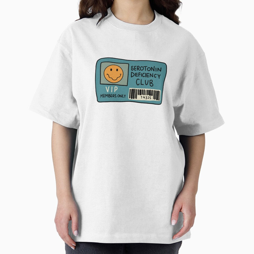 Serotonin deficiency club membership card by aziza-doodles T-Shirts, Hoodie, Sweatshirt | BlankRebels.com (Image 2)