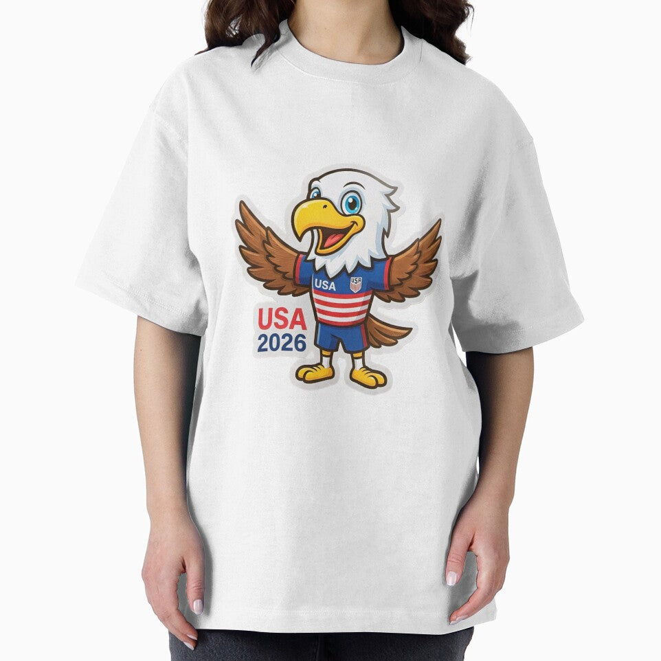 USA 2026 Soccer Eagle Mascot Cute American Football Kit by XM STOREZ