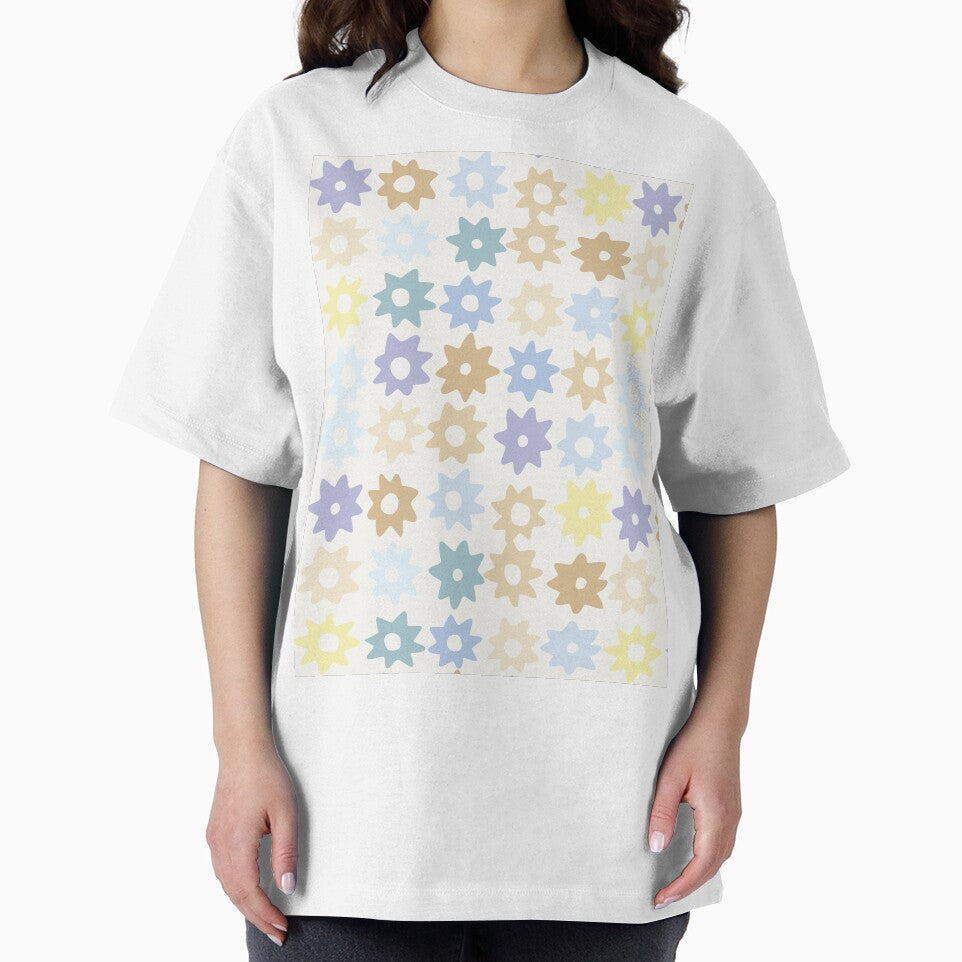 BOHO PASTEL STAR PATTERN by blomastudios T-Shirts, Hoodie, Sweatshirt | BlankRebels.com (Image 2)
