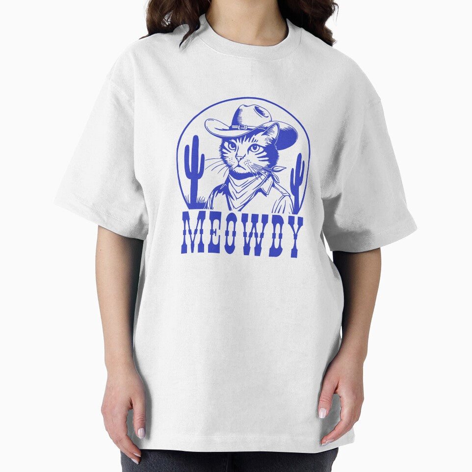 Meowdy Cowboy Cat Lovers by cafelab T-Shirts, Hoodie, Sweatshirt | BlankRebels.com (Image 2)