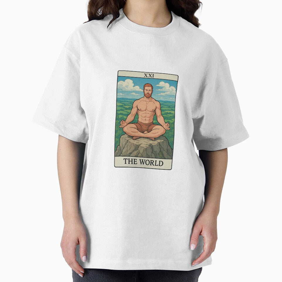 Tarot Card - XXI - The World - Auburn by step10studio T-Shirts, Hoodie, Sweatshirt | BlankRebels.com (Image 2)