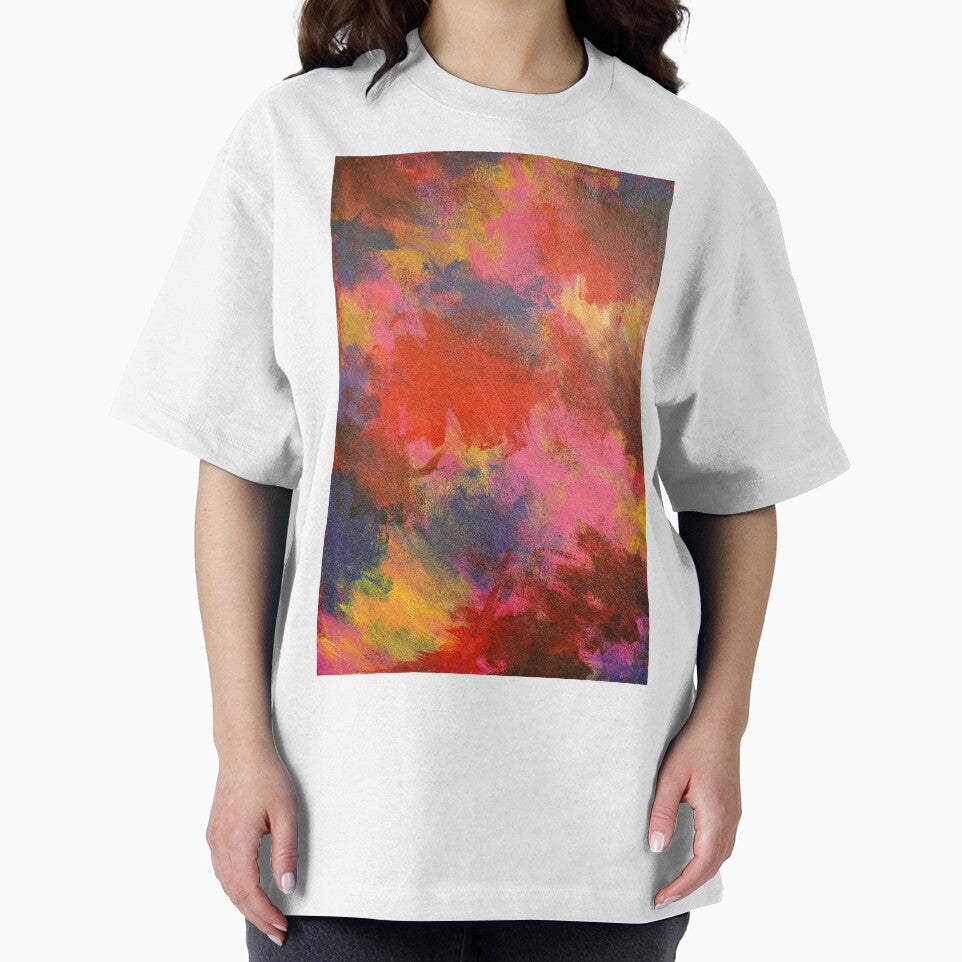Naked Floral Abstract Acrylic Painting by chuckletuckle T-Shirts, Hoodie, Sweatshirt | BlankRebels.com (Image 2)