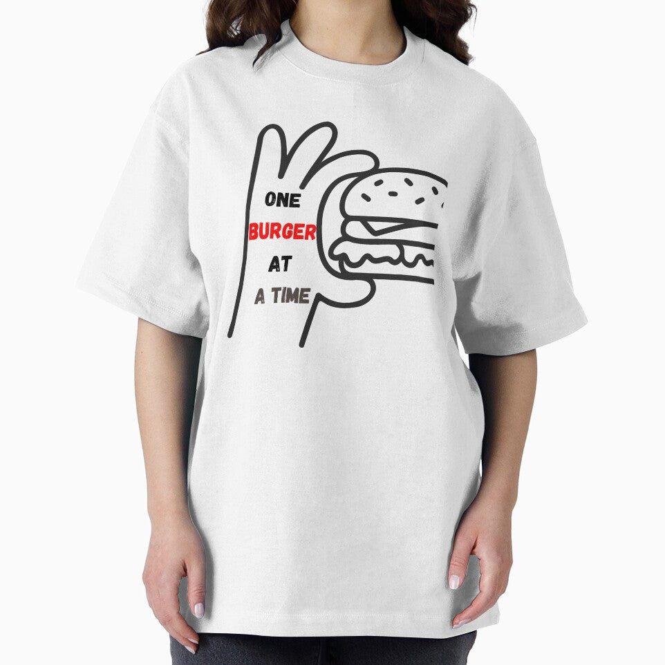 One burger ati time-sticker by MaravDazzous T-Shirts, Hoodie, Sweatshirt | BlankRebels.com (Image 2)