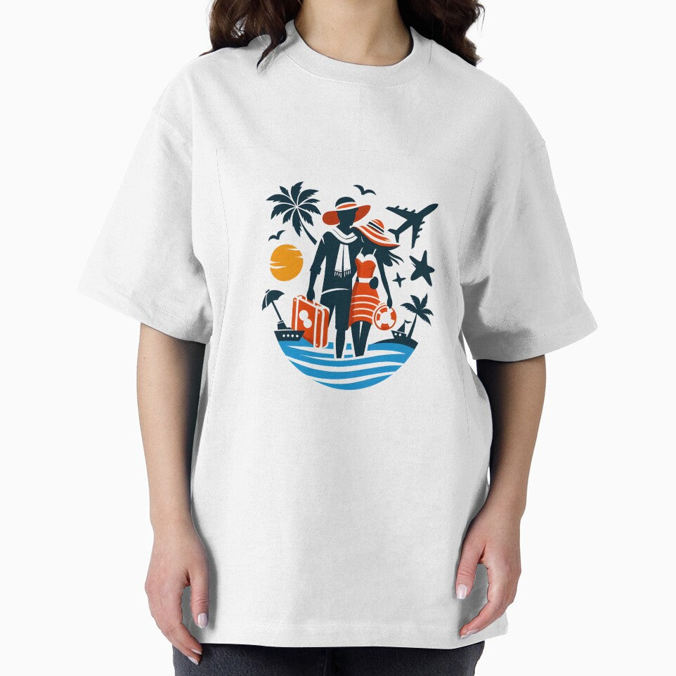 Couple in valentines day Holiday vacations mood enjoying moment. by vectorillus T-Shirts, Hoodie, Sweatshirt (Image 2)