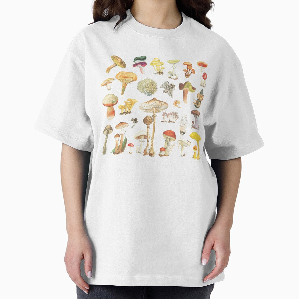 Mushroom Varieties Fungi Woodland Botanical Morel by cl0thespin T-Shirts, Hoodie, Sweatshirt | BlankRebels.com (Image 2)