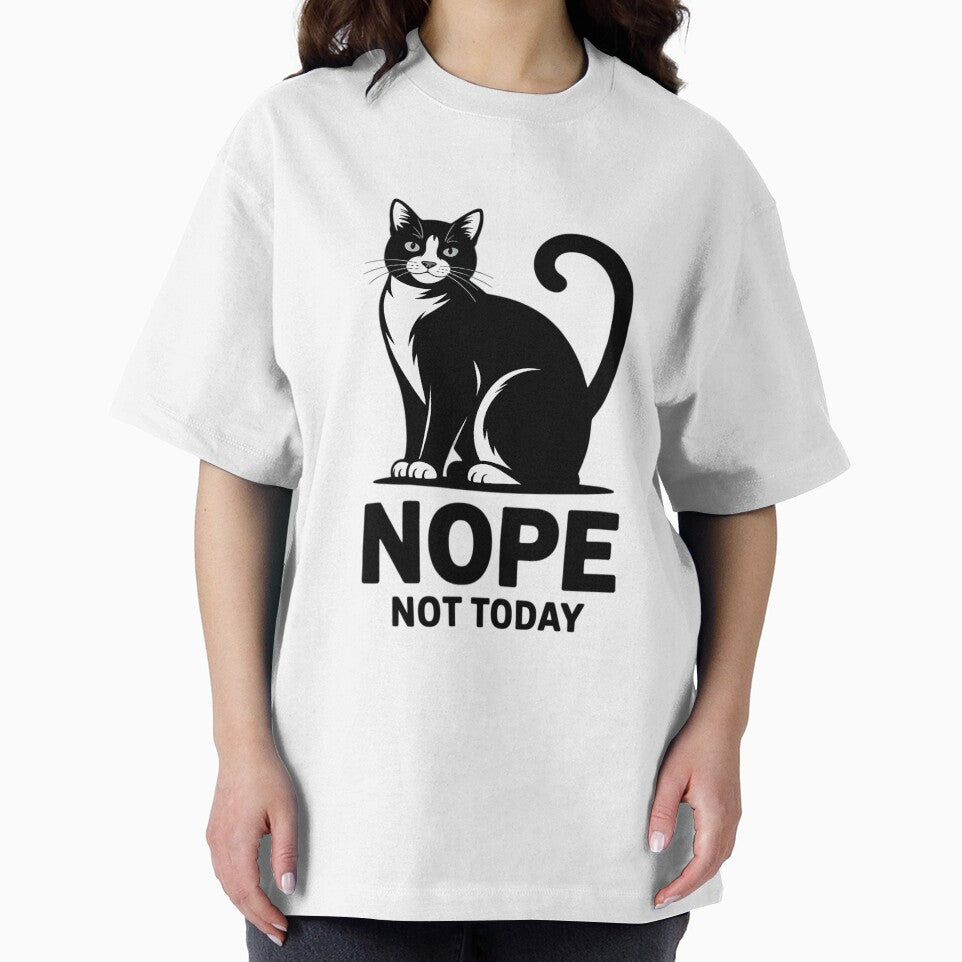 Nope Not Today Cat Kitten Cat Mom Cat Dad Cat Lover T-Shirts, Hoodie, Sweatshirt